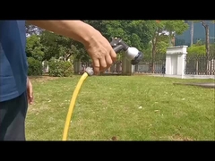 후방 말쑥한 제어와 금속 8-패턴 산수용 호스 노즐